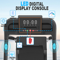 Yaşlılar İçin Elektrikli Katlanabilir Ev Tipi Medikal Koşu Bandı, Fizyoterapi Rehabilitasyon Sağlık İyileşmesi