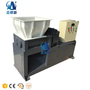 Công Nghiệp Twin Hai Trục Kép Shredder Máy Cho Chai Nhựa