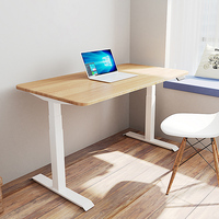 Tables électriques réglables à double moteur, bureau debout, cadre de bureau réglable en hauteur, bureau debout, mobilier de bureau de luxe