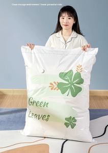 Sacs de compression sous vide à article unique épaissi en gros, grands vêtements de ménage, couettes, doudounes, stockage - Product Image 2