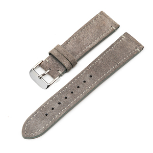 Cinturini per orologi in pelle scamosciata <span class=keywords><strong>cinturino</strong></span> a sgancio rapido 18mm 20mm 22mm cinturini per orologi in pelle scamosciata Calfskin marrone dorato - Product Image 6