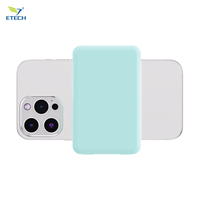 Nouvelle version 2025 : Outil tout-en-un pour créateurs de contenu – Anneau lumineux magnétique Type-C pour diffusion en direct, 5000 mAh, 15 W, sans fil, 3 couleurs