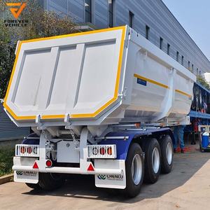 Remolques Volquete de Servicio Pesado de 3 y 4 Ejes, Nuevos y Usados, con Cilindro Hidráulico, para Tractor, con Descarga Lateral y Trasera - Product Image 3