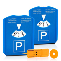Euro PVC Voiture Parking Disque Disque de Stationnement