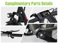 Kit de conversion de vélo électrique Bafang 250W 500W avec moteur de moyeu, écran LCD et batterie, pour roues 20, 26, 27.5, 28, 29 pouces et 700c, modèle Europe