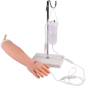 Modelo de Brazo para Entrenamiento de Flebotomía, Almohadilla para Práctica de Inyección IV, Simulación de Venopunción, Infusión y Extracción de <span class=keywords><strong>Sangre</strong></span> para Enseñanza Médica - Product Image 3
