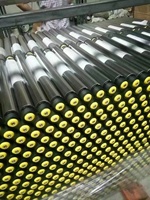 Rouleau pour convoyeur de gravité, ensemble de 2 en acier inoxydable ou en carbone de haute qualité pour le système de convoyeur