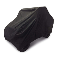 Usine directement fournir 300D Oxford PU enduit tissu imperméable ATV couvre tous les temps Protection extérieure ATV/UTV couverture
