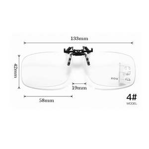 Gafas de Lectura Progresivas Multifocales con Bloqueo de Luz Azul para Hombre y Mujer, Gafas de Lectura con Clip Portátiles - Product Image 4