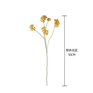 ลานฉี คุยจูดอกไม้ประดิษฐ์สีขาวสีชมพูสีเหลืองสีส้มสีม่วงโฟมพลาสติกตกแต่งงานแต่งงานตกแต่งบ้านสไตล์ INS ช่อดอกไม้ - Product Image 4