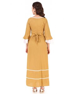 Halloween Cosplay Adulte Ferme Maid Costumes Médiéval Européen Vintage Français Manoir Dame Longue Robe XS-3XL - Product Image 4