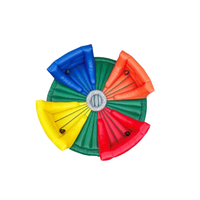 Estructura de Juego Inflable Hipopótamo Hambriento, Material de PVC, Uso en Exteriores, Hogar y Comercial