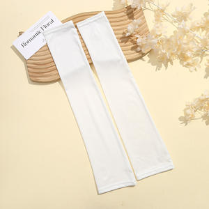 Manicotti da Ciclismo Unisex per Adulti Personalizzati con Stampa UV 100% Poliestere Traspirante 30g Protezione Solare Estiva 'Cool Summer Ice' - Product Image 4