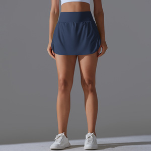 Falda Deportiva de Tenis para Mujer, Cintura Alta, con Bolsillos, Anti-Transparencias, Secado Rápido, Corte en A, para Running, Golf, Yoga y Entrenamiento - Product Image 5