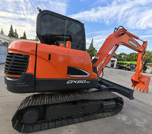 Doosan รถขุดตีนตะขาบ Dx60มือสองขนาดเล็กของแท้จากเกาหลี - Product Image 3