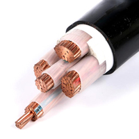 Cable de Alimentación de Cobre Aislado con XLPE Blindado, Cableado Exterior Impermeable para Construcción, Proyectos Industriales y Centrales Eléctricas