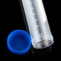 Tubes à centrifuger en polypropylène de 50 ml avec bouchon à vis, lot de 50, autoportants, coniques, gradués, marque CertBuy