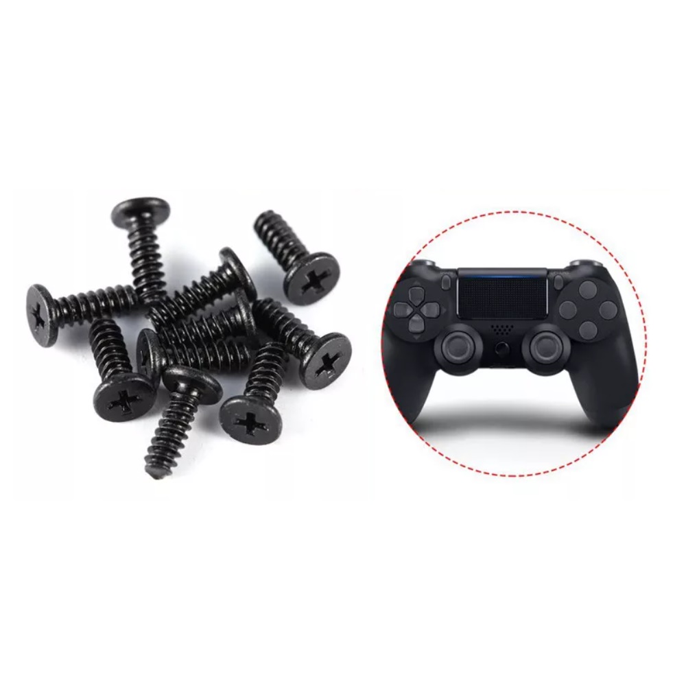 SYYTECH Assemble Head Phillips 6MM Screw for PS4 PlayStation 4 Controller Replacement Repair Accessories Game