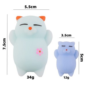ของเล่นแมวนุ่ม TPR ช่วยลดความเครียดสำหรับผู้ใหญ่และวัยรุ่น - Product Image 4