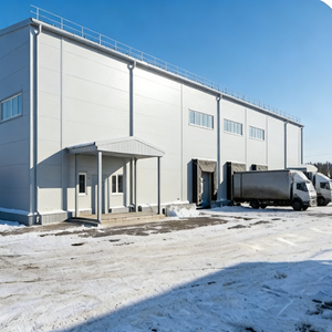 Progettazione e Costruzione di Magazzini e Officine Prefabbricate in Struttura d'Acciaio Personalizzata - Product Image 3