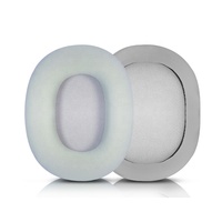 Coussinets d'oreille en gel glacé pour casque EDIFIER W800BT W800X K800 K815 G20, coussinets d'oreille en éponge épaisse, accessoires pour casque en maille