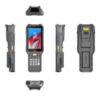 Terminal Data Komputer Mobile MEFERI ME74 NFC 5G Android 13, Pemindai Barcode Genggam Tangguh untuk Gudang & Logistik