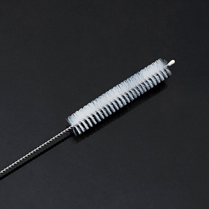 Brosse de nettoyage Degao en laine et poils de porc avec manche en acier inoxydable antirouille pour tubes, pipettes de laboratoire et pailles - Product Image 4