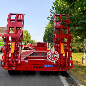 Remorque modulaire de <span class=keywords><strong>transport</strong></span> de charges lourdes et de machines de grande taille pour camions de remorquage - Product Image 4