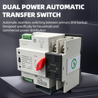 63-125A 2P PC Type Dual Power Automatic Transfer Switch DC/AC690V, AutoPowerChangeover untuk Sistem Distribusi Kabinet Industri
