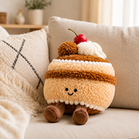personnalisé mini sac à dos en peluche pour l'école mignon enfants PP coton remplissage maille doublure soulagement du Stress