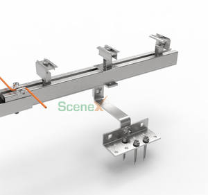 Kits de estantería solar anodizado de aluminio tipo <span class=keywords><strong>Schletter</strong></span> directo de fábrica Garantía de 10 años Accesorios de sujeción de Instalación rápida para - Product Image 1