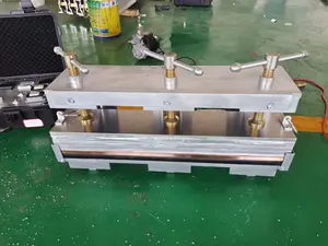 Reparación de bordes prensa de vulcanización para cinta transportadora de goma