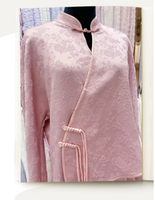 Tissu en rayonne imitation jacquard à motifs roses, de haute qualité, très vendu, nouvelle arrivée, populaire, pour robes féminines