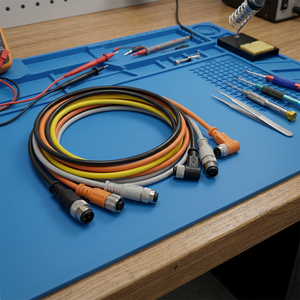 Harnais de câblage personnalisé et assemblage de câbles, PCB, <span class=keywords><strong>USB</strong></span>, RJ45, M12, DC, pour l'automobile, les équipements industriels, les LED, les batteries, OEM ODM - Product Image 1