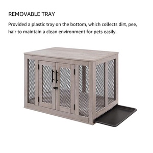 Small Medium <strong>Large</strong> Heavy-Duty <strong>Dog</strong> <strong>Crate</strong> Furniture Solid Pattern Indoor Wooden Kennel with Coffee Table Boxed Packed - Product Image 4