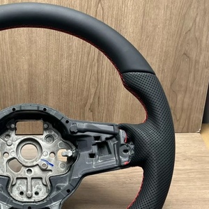 Volant de voiture complet en cuir personnalisé pour Volkswagen pour VW GTI <span class=keywords><strong>Golf</strong></span> 6 7 7R <span class=keywords><strong>6R</strong></span> 5R MK6 MK7 MK7.5 GTI GTD GTE Passat Polo - Product Image 3