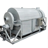 Machine de séchage de céréales à tambour rotatif entièrement automatique électrique pour l'industrie manufacturière chinoise (maïs, blé, riz)