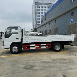 ISUZU 100P Fence Cargo Truck 4x2 Fence Box <b>Bed</b> Truck <b>4</b>.2m-5.2m Cargo Box Truck for Sale - Product Image 5