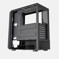 Gabinete de PC BAJEAL en Oferta, ATX, de Acero, Full-Tower, con Puertos USB, Panel Lateral Transparente de Vidrio Templado, Compatible con CPU de 240 mm