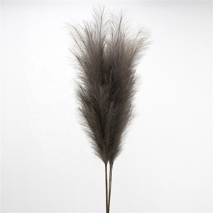 Erba Artificiale di Alta Qualità in Vaso, Simulazione Moderna di Piume di <span class=keywords><strong>Pampas</strong></span> <span class=keywords><strong>per</strong></span> la Festa del Papà/Mamma, Natale e Capodanno - Product Image 5