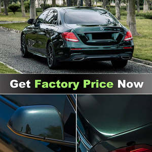 สติกเกอร์ไวนิลติดรถยนต์ฟิล์ม PPF สี300 + สีเงินเคลือบผ้าซาตินสีดำบำบัดด้วยตัวเอง - Product Image 4