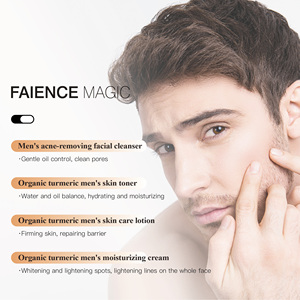 FSMF Men's Skincare Private Label Nettoyage en profondeur Contrôle de l'huile Hydratant Exfoliation Acide hyaluronique Crème <span class=keywords><strong>pour</strong></span> le visage améliorée <span class=keywords><strong>pour</strong></span> - Product Image 5