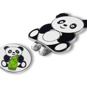 Netter China Panda Bambus Golfball Marker Magnetischer Hutclip aus Eisen - Product Image 5