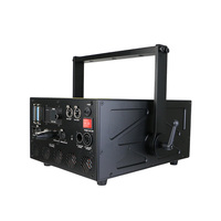 Projecteur laser RGB 20W haute puissance pour scène, DJ, club, éclairage DMX512 ILDA, système de concerts avec angle de faisceau de 60°, IP54