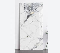 Azulejos de Pared de 60x120, Azulejos de Porcelana Modernos con Aspecto de Mármol, Azulejos Brillantes para Interiores, Material de Construcción para Escuelas y Villas