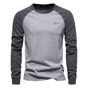 C1158S1316 <span class=keywords><strong>EJ</strong></span> Nueva Camiseta de manga larga para hombre Color informal simple - Product Image 2