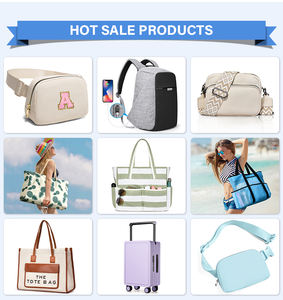 JunDong más Popular OEM ODM fábrica al por mayor de China de gran capacidad impermeable plegable respetuoso del medio ambiente elegante playa bolsas de mano - Product Image 3