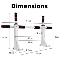 Barra Horizontal de Acero para Fitness, Anillo de Levantamiento, Barra de Conexión, Entrenamiento de Fuerza de Brazos, Barra Simple/Doble para Puerta