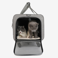 Porte-chariot pliable Portable avec roues pour chiens et chats, offre spéciale