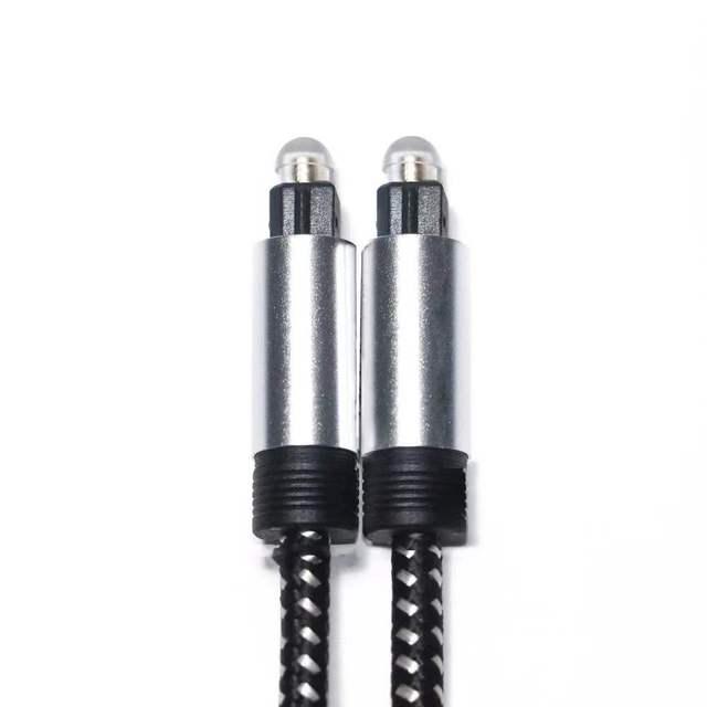 High Quality Digital Optical Fiber Cable 1/1.5/2/3//5m Audi S/PDIF Toslink Audio Cable Extension